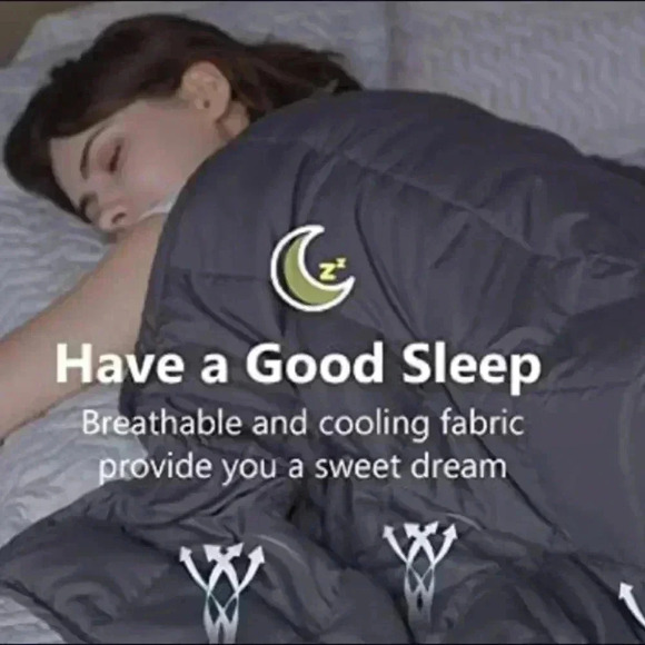 Gray Weighted Blanket - Picture 3 of 6